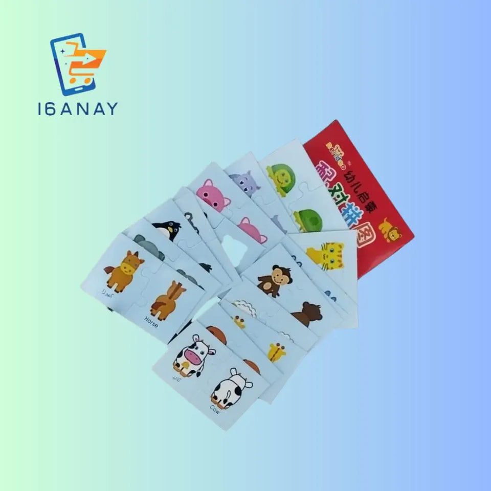 32 Piece Montessori Toddler Card Educational Toys - 16anay 
