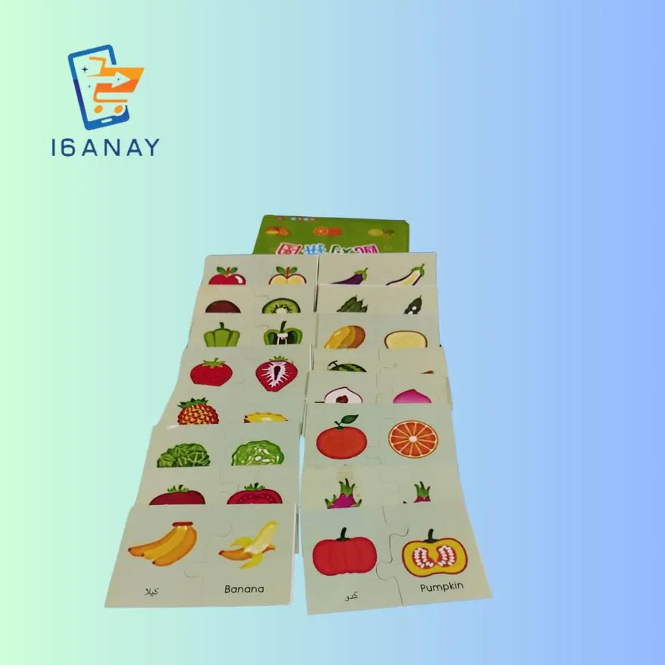 32 Piece Montessori Toddler Card Educational Toys - 16anay 
