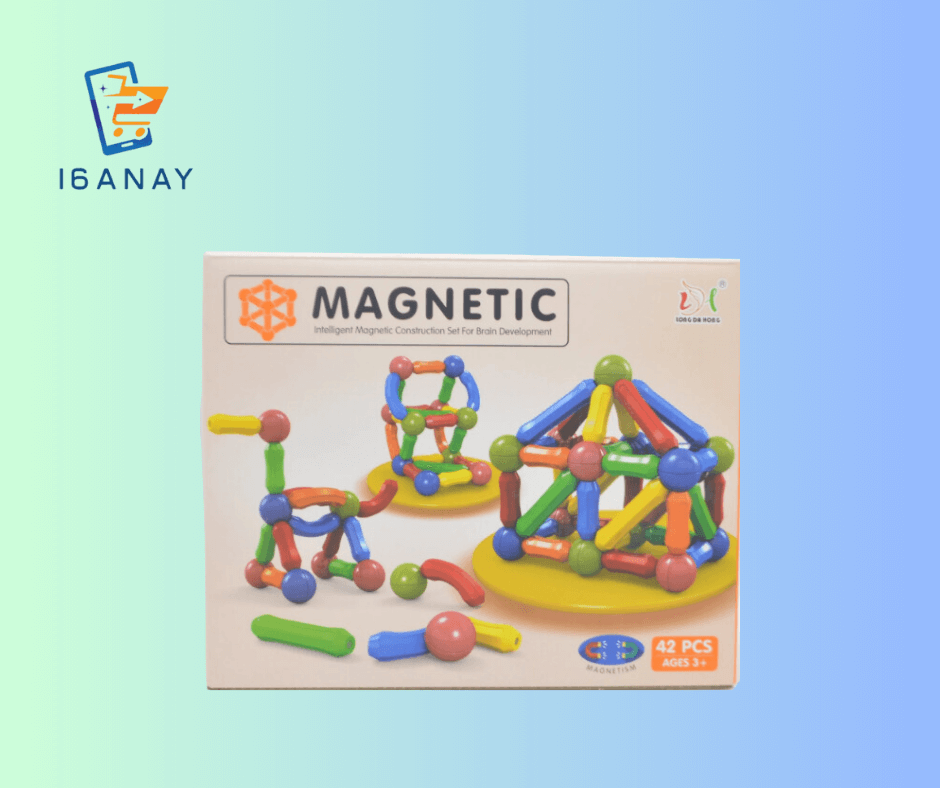 42 Pcs Magnetic Building Blocks