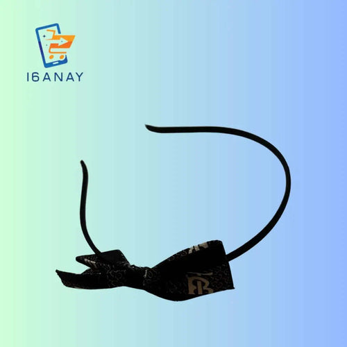 Black Hair Band with Knot - 16anay 