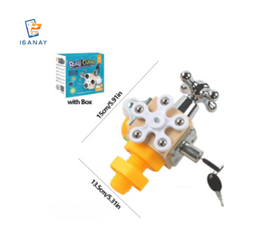 Busy Cube for Kids Wooden Sensory Busy Board Fidget Toy