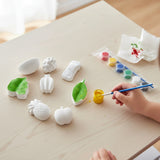 DIY Paint Your Own Figurines Kit –  Creative Craft Pieces with Paints & Brush | Educational Art Set for Kids