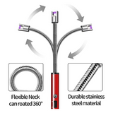 ARC Electric Lighter Windproof USB Rechargeable Long Twist Neck