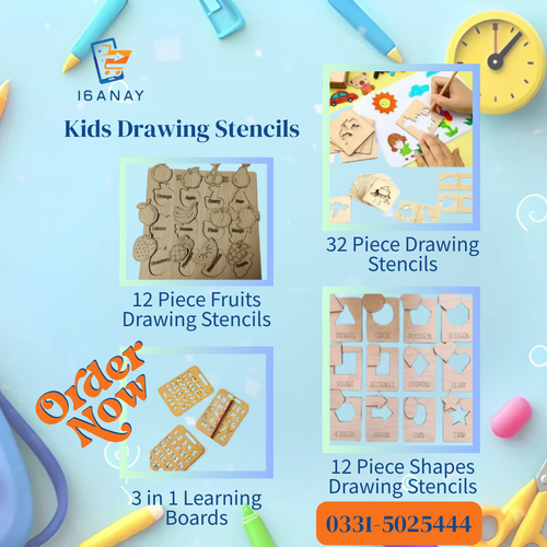 Kids Drawing Stencils