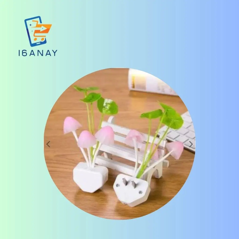 Mushroom Night Light - 16anay 