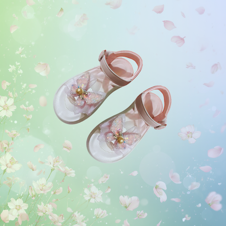 Princess Butterfly Sandals – Premium Girls Shoes
