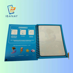 Reusable Kids Magic Water Drawing Book - 16anay 