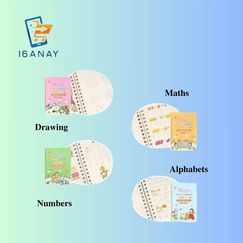 Sank Magic  Copy Book - 16anay 