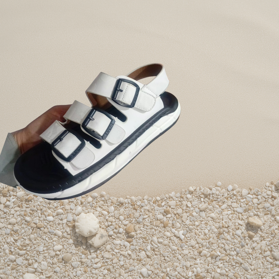 Urban Comfort Double Buckle Sandals – Premium Kids Casual Summer Sandals